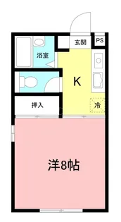 ニューハイツシバ【101号室】の間取り