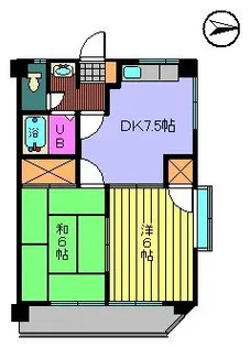 カーサみやび【402号室】の間取り