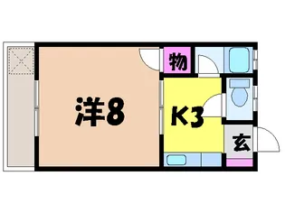 コーポモニカ【2階】の間取り