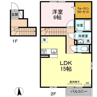 エントピア余戸SK【2階】の間取り