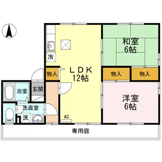 ノール・シャトー・【1階】の間取り