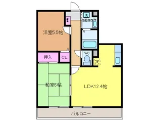 フォブールK&N・【302号室】の間取り