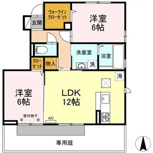 espada・【1階】の間取り