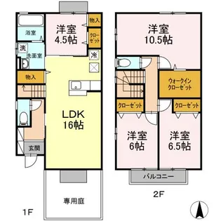 シャトレー・マルタの間取り