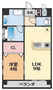 quinze lieu【5階】の間取り