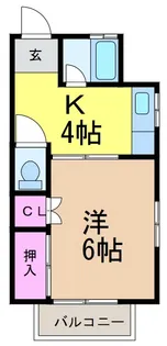 カーサ樹・【301号室】の間取り