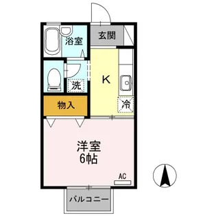 グランシャリオ・【2階】の間取り