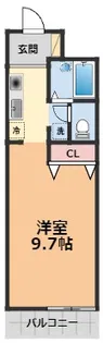 フィネスエンゼル【1階】の間取り