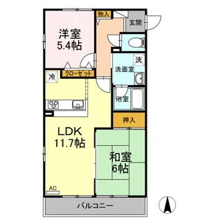 フローレンスMAI・【3階】の間取り