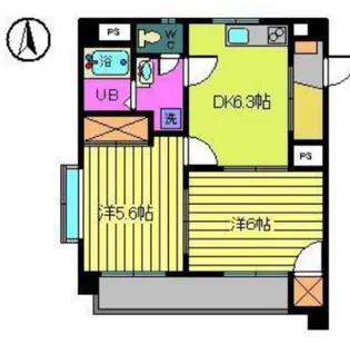 ライラックⅢ【2階】の間取り