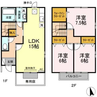 ツイン代官山の間取り
