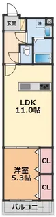 Villa luce【4階】の間取り