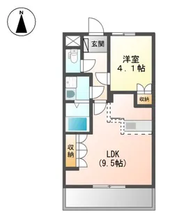 Baysideエスポワール【1階】の間取り
