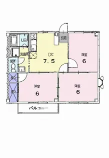 ドミールパル【2階】の間取り