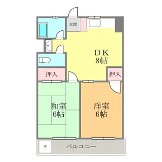 寿レジデンス・【203号室】の間取り