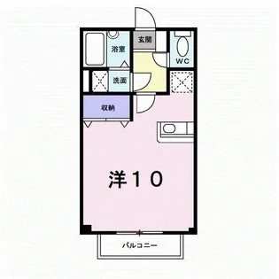 フォレスタ・T2【2階】の間取り