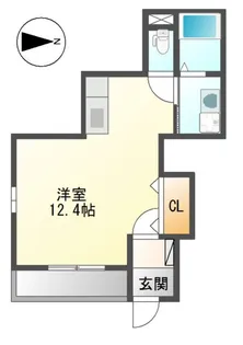 グランディールN【1階】の間取り