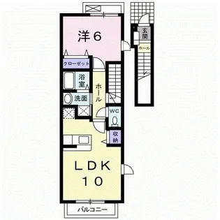 フィオーレ・U【2階】の間取り