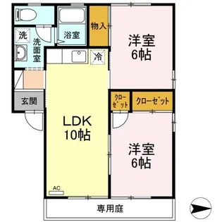 セジュールいおき・【1階】の間取り