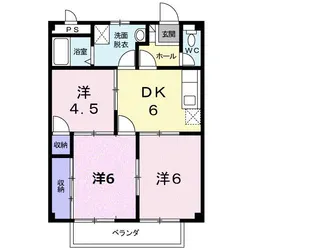アヴェニールF【2階】の間取り