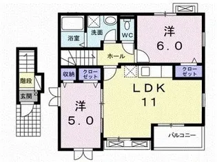 グランド ソレイユ【2階】の間取り