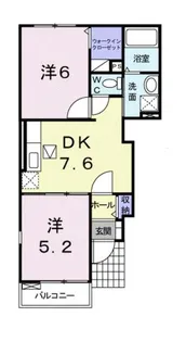 フィオリーレ【1階】の間取り