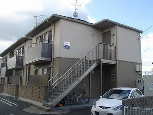 クレシエンド西垣生 A棟 B棟【2階】の外観