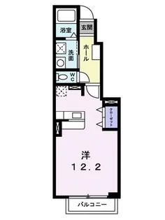 シトラスイン【1階】の間取り