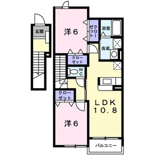 蔵野【2階】の間取り