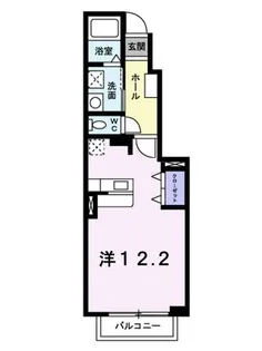 メゾン ド ロベリア【1階】の間取り