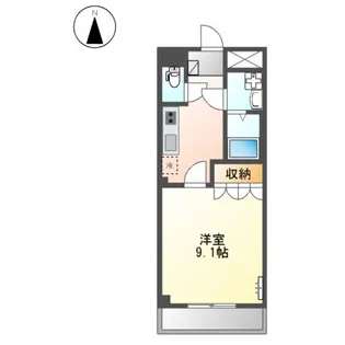 プラムガーデン Sin【1階】の間取り