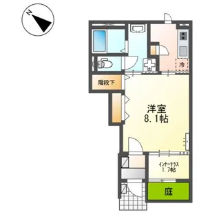 ケンデ【1階】の間取り