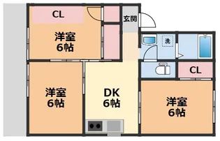 ガーデンハイツ【A201号室】の間取り