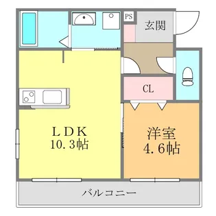 DearGrace【1階】の間取り