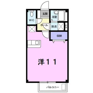 メゾン21【1階】の間取り