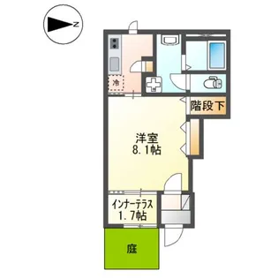 エース レオーネ【1階】の間取り