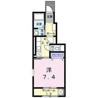 アクティブシティ【1階】の間取り