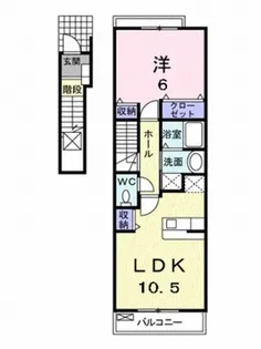 レーベン・バオム C【2階】の間取り