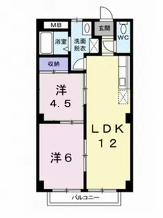 シティ森【2階】の間取り