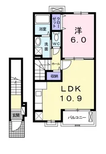 スプレンデール Ⅰ【2階】の間取り