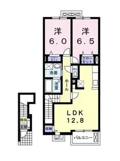 マンダリン フルールⅠ【2階】の間取り
