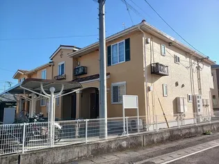 ソレイユK枝松B【1階】の外観