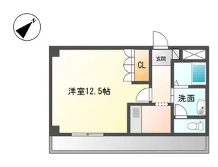 パシフィックヒルズはなみずき【3階】の間取り