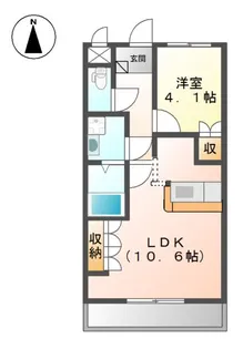 フォレスト・ビラ【202号室】の間取り