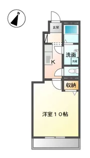 クリエイト【103号室】の間取り