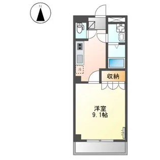 FORTIAY&Y【2階】の間取り