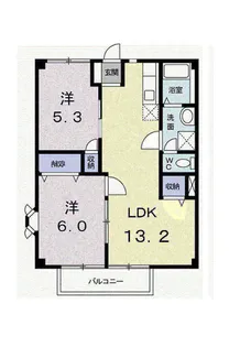 ドミール・ジョリー【1階】の間取り