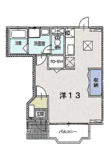 アクテュエルY【1階】の間取り