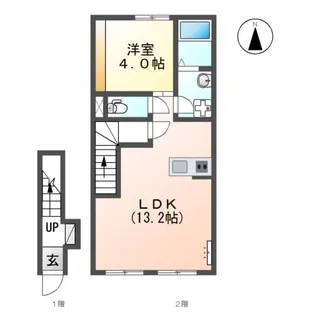 Casa Alegria【2階】の間取り