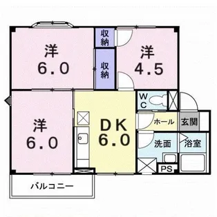 パラム【2階】の間取り